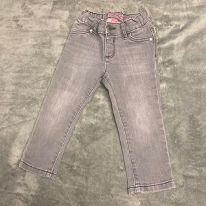 Children’s Place Baby Toddler GirlsGray Denim Jeggings Size 2T